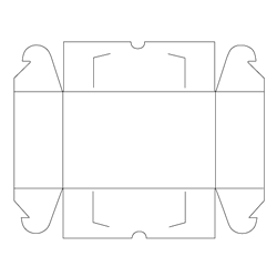 Click Lock Box (Dieline)