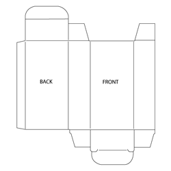 Reverse Tuck End (Dieline)