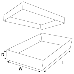 Simplex Style Tray (Box)