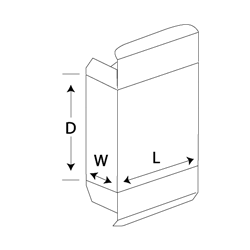 Standard Straight Tuck End (Box)